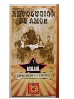 Mana Poster 2 Sided Band Shot Revolucion De Amor : Prints : Everything Else