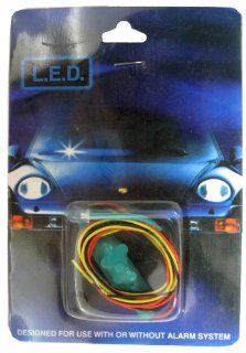 GREEN LED LASER CAR ALARM LIGHT BLINKING THEFT DETERENT: Automotive