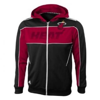 Miami Heat Youth Adidas NBA 2013 the Chosen Few Full Zip Hooded Sweatshirt (S): Clothing