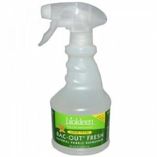 Bac Out Lemon Thyme Fabric Spray (16oz): Health & Personal Care