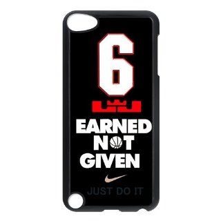 HD image pic picture Miami Heat star LeBron James Ipod Touch 5th Case Cover NIKE JUST DO IT #6 Earned Given Cell Phones & Accessories