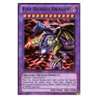 Yu Gi Oh!   Five Headed Dragon (LC03 EN004)   Legendary Collection 3: Yugi's World   Limited Edition   Ultra Rare: Toys & Games