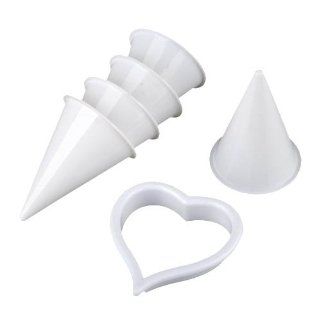 Kitchen Cake Decorating Gum Paste Icing Calla Lily Flower Cutter Former Set Tool Kitchen & Dining