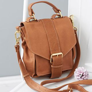 leather satchel by betty & betts