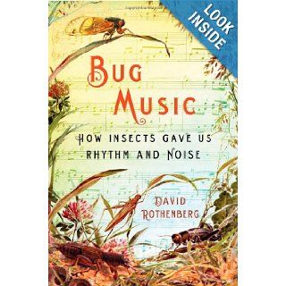 Bug Music: How Insects Gave Us Rhythm and Noise: David Rothenberg: 9781250005212: Books