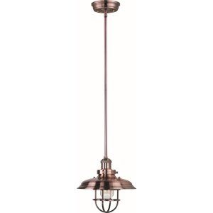 Maxim MAX 25051ACP Antique Copper Mini Hi Bay 1 Light Pendant