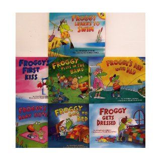 Froggy Mega Pack: Froggy Gets Dressed; Froggy Learns to Swim; Froggy's Baby Sister; Froggy Plays in the Band; Froggy's Day with Dad; Froggy's First Kiss; Froggy Goes to Bed (7 Titles): Jonathan London: 9780545083119: Books