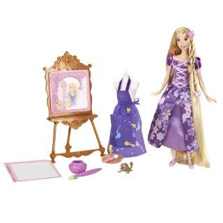 Disney Tangled Royal Artist Rapunzel Doll: Toys & Games