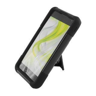[Buy World, Inc] for Lg Ls720 Hybrid Case Y Black Black Stand: Cell Phones & Accessories