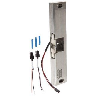 HES 9600 Series Stainless Steel Fire Rated Surface Mounted Electric Strike Body for Rim Exit Devices, Satin Stainless Steel Finish: Door Lock Replacement Parts: Industrial & Scientific