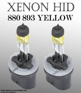880 884 885 890 893 899 37.5W x2 pcs YELLOW Fog Light Xenon HID Replace Bulbs ABL: Automotive