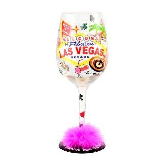 Top Shelf Las Vegas What Happens Here, Stays Here Wine Glass: Vegas Lolita Wine Glasses: Kitchen & Dining