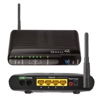 Qwest Actiontec PK5000 DSL Modem 4 Port Wireless Router: Electronics