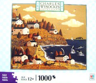 CHARLES WYSOCKI's AMERICANA PUZZLE "Having a Whale of a Good Time" 1000 Piece: Toys & Games