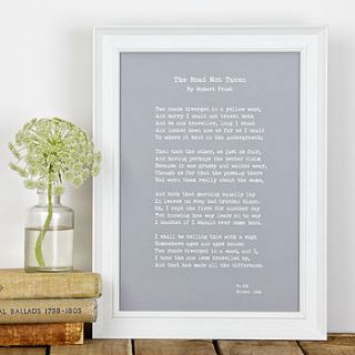 bespoke your special words framed print by bespoke verse