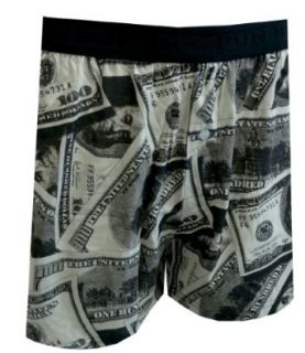 Benjamin Photo BLK/WHT Hundred Dollar Bills Boxers for men at  Mens Clothing store Boxer Shorts