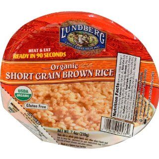 Lundberg Organic Short Grain Brown Rice    7.4 oz Health & Personal Care