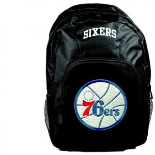 NBA Sports Team Backpack with Logo   Black