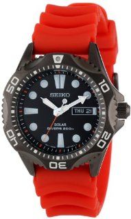 Seiko Men's SNE245 Solar Dive Japanese Quartz Dive Watch: Seiko: Watches