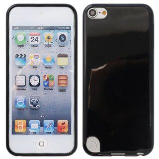 Bfun Black Bright Candy Color Gel Cover Case For Apple iPod Touch 5 5G 5TH: Cell Phones & Accessories