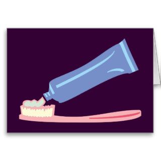 Dental care dental care greeting card