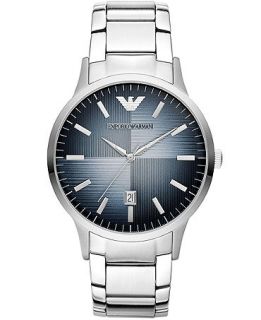 Emporio Armani Unisex Renato Stainless Steel Bracelet Watch 43mm AR2472   Watches   Jewelry & Watches