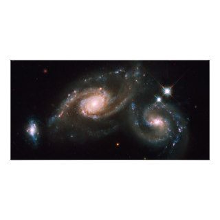 Arp 274 Galaxies NASA Space Custom Photo Card