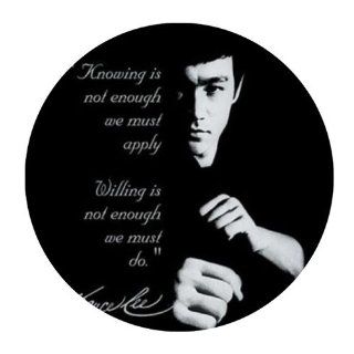 Custom Bruce Lee Mouse Pad Standard Round Mousepad WP 236 : Office Products