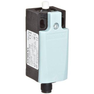 Siemens 3SE5 234 0HC05 1AC4 International Limit Switch Complete Unit, Plastic Enclosure, 31mm Width, Rounded Plunger, M12 Connector Socket, 4 Pole, Snap Action Contacts, Integrated, 1 NO + 1 NC Contacts: Electronic Component Limit Switches: Industrial &