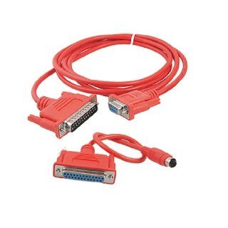 5.2 Ft RS232 to RS422 Adapter Cable for Mitsubishi SC 09 Melsec FX A PLC: Computers & Accessories