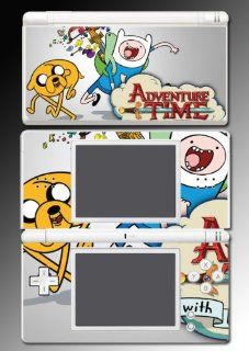 Adventure Time Jake Finn Fionna Marceline Cake Cartoon Movie Video Game Vinyl Decal Skin Protector Cover for Nintendo DS Lite Video Games