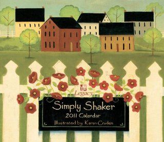 Simply Shaker 2011 Wall Calendar : Office Products