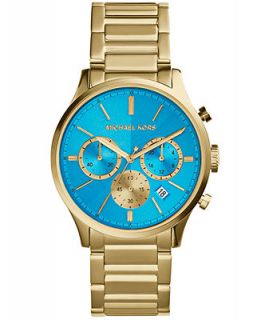 Michael Kors Womens Chronograph Bailey Gold Tone Stainless Steel Bracelet Watch 44mm MK5910   Watches   Jewelry & Watches