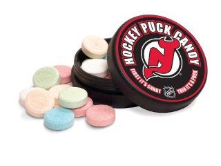 NHL New Jersey Devils Hockey Puck Candy 12 pack : Sports & Outdoors