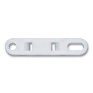 Panduit TP4H C Cable Tie Plate, Nylon 6.6, 1/4" Screw Mounting Method, Natural, 2.50" Hole Spacing Width, 0.20" Height, 0.62" Width, 3.08" Length (Pack of 100): Industrial & Scientific