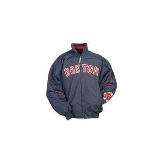 Baseball Jacket   Boston Red Sox Premier Jacket by Majestic font color=#990000 (Toddler Medium) : Outerwear Jackets : Clothing
