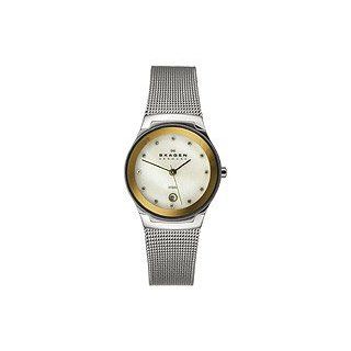 Skagen Three Hand with Date Steel Mesh Women's watch #700SGSC Watches