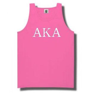 Alpha Kappa Alpha Tank Top (Size Large)(Neon Pink) : Other Products : Everything Else