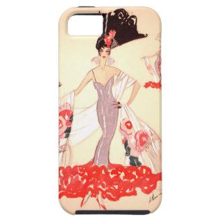 Vintage Fashion Illustration ~ Roaring Twenties iPhone 5 Covers