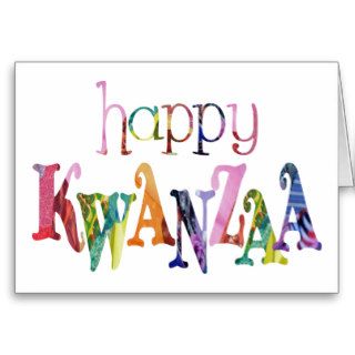 HAPPY KWANZAA CARD