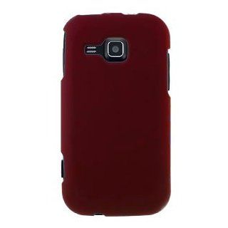 Samsung Galaxy Indulge (R910) Rubberized Hard Case   Red: Cell Phones & Accessories