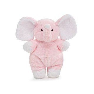 Pink Elephant Baby Rattle Plush 7" High : Plush Animal Toys : Baby