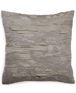 Donna Karan Home Reflection Silver 18 Square Decorative Pillow   Bedding Collections   Bed & Bath