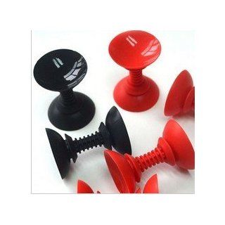 Jmt 50pcs Suction Cup Silicone Stand Holder and Earphones Cord Winder Function Mix Colors for Iphone4 4s 5: Cell Phones & Accessories