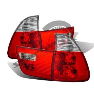 2000 2001 2002 2003 2004 2005 BMW X5 TAIL LIGHT RED/CLEAR: Automotive