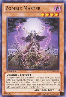 Yu Gi Oh!   Zombie Master (LCJW EN202)   Legendary Collection 4: Joey's World   1st Edition   Common: Toys & Games