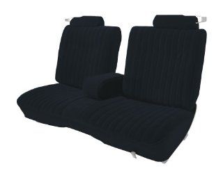 Acme U207 2295 Front Black Vinyl Bench Seat Upholstery: Automotive