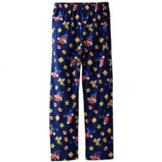 Boy's Mario Lounge Pant, Multi, M: Clothing
