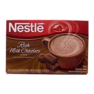 Nestle Rich Milk Chocolate Flavor Hot Cocoa Mix , Instant Chocolate Mix 202g/box (Pack 0f 10): Everything Else