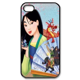 Personalized Mulan Hard Case for Apple iphone 4/4s case BB198: Cell Phones & Accessories